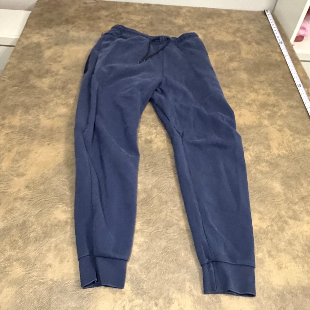 Nike Tech Joggers Mens Large Tall Navy Fleece Sweatpants CU4495-410